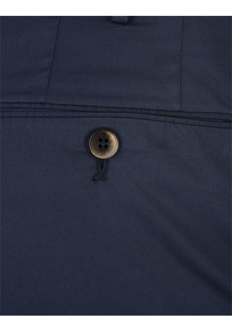Blue Stretch Cotton Classic Trousers PT TORINO | DT01Z00CL1-RO05Y383