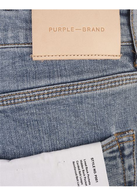 Jeans P001 Light Indigo Vintage PURPLE | P001-LIVI122LIGHT INDIGO