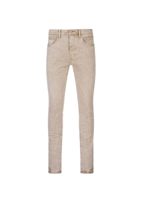 Jeans P001 Skinny Khaki Beige PURPLE | P001-SKBR224KHAKI