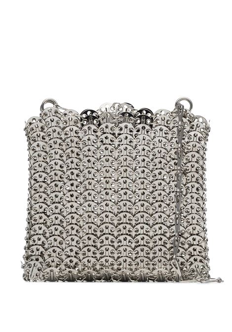 Iconic 1969 Shoulder Bag in Silver RABANNE | 19ESS0007MET001P040