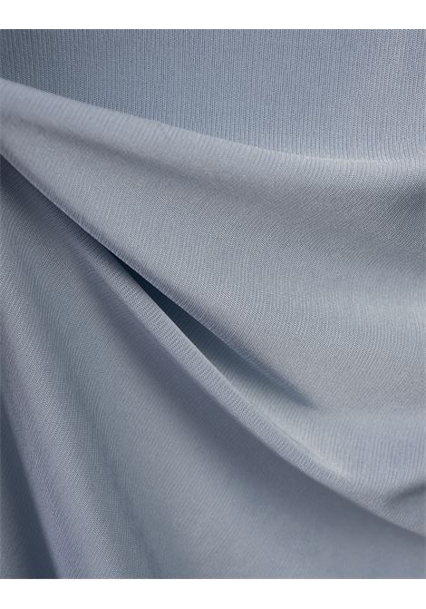 Faded Blue Draped Long Skirt RABANNE | 24EJJU515VI0267P459