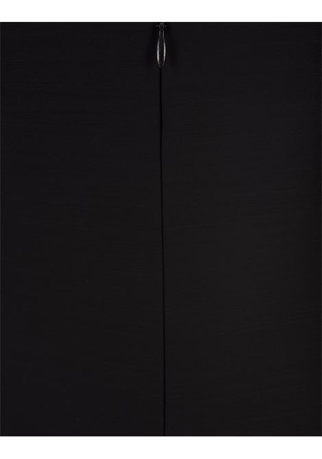 Black Floral Mini Dress RABANNE | 24PCRO738LA0318P001