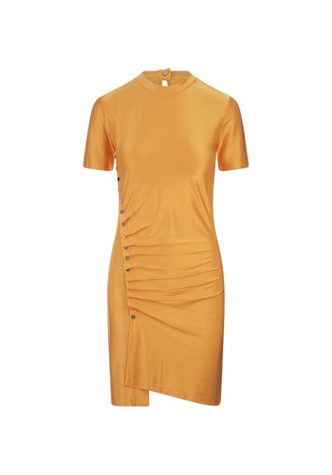 Drap? Pression Mini Dress In Yellow RABANNE | 24PJRO413VI0267V814