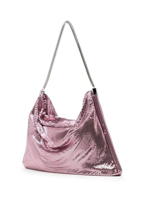 Pink Large Bag In Mesh Tube RABANNE | 24SSS0370MET501P698
