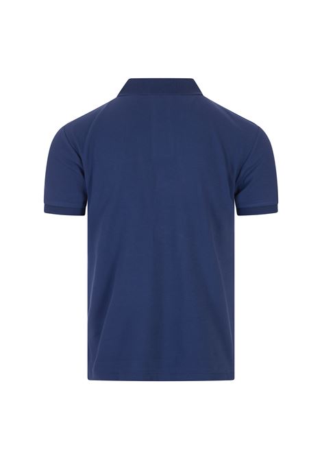 Slim-Fit Polo Shirt In Dark Indigo Piqu? RALPH LAUREN | 710-536856402