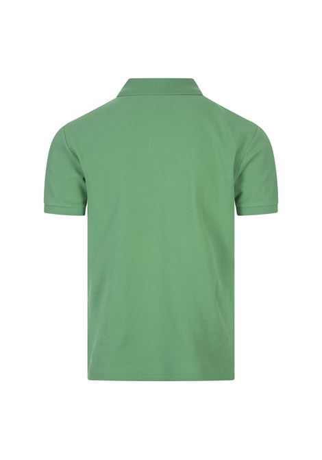 Slim-Fit Polo Shirt In Light Green Piqu? RALPH LAUREN | 710-536856405