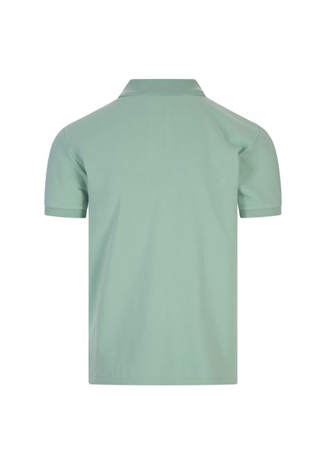 Slim-Fit Polo Shirt In Celadon Piqu? RALPH LAUREN | 710-536856410