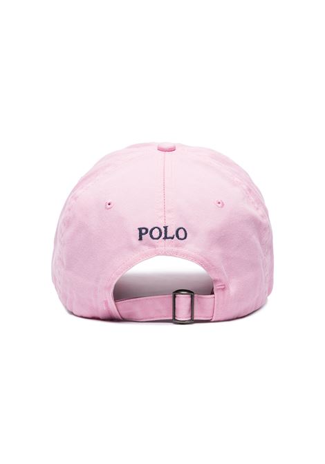 Pink Baseball Hat With Blue Pony RALPH LAUREN | 710-548524008