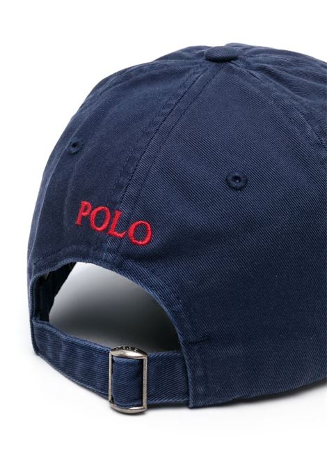 Night Blue Baseball Hat With Red Pony RALPH LAUREN | 710-548524014