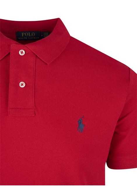 Polo In Piquet Slim-Fit Rossa RALPH LAUREN | 710-548797005