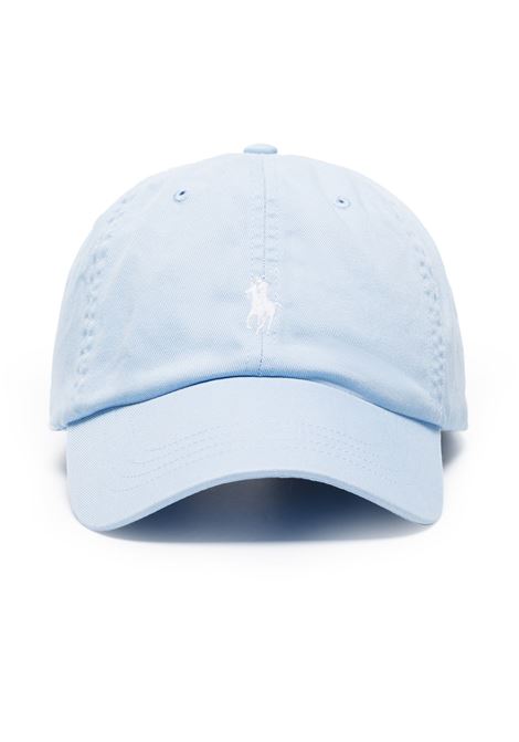 Sky Blue Baseball Hat With Contrasting Pony RALPH LAUREN | 710-667709082