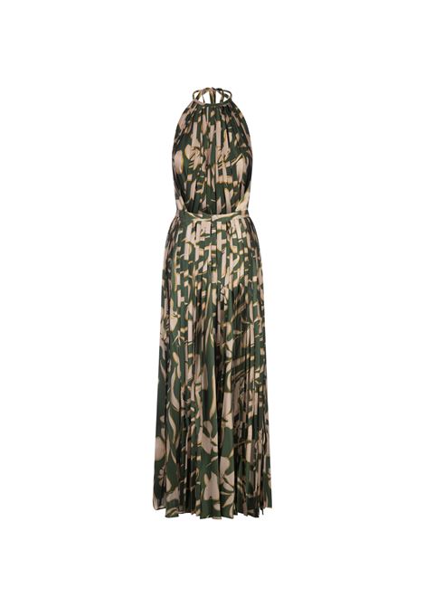 Giorgia Long Dress In Green Floral RAQUEL DINIZ | 5L000053363B