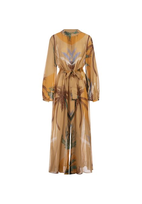 Marla Long Robe In Sand Palms RAQUEL DINIZ | 5L000183204