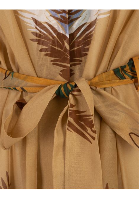 Marla Long Robe In Sand Palms RAQUEL DINIZ | 5L000183204