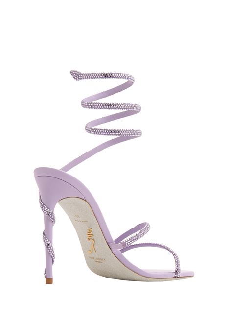 Lilac Margot Snake Sandal RENE' CAOVILLA | C11339-105-R001X030