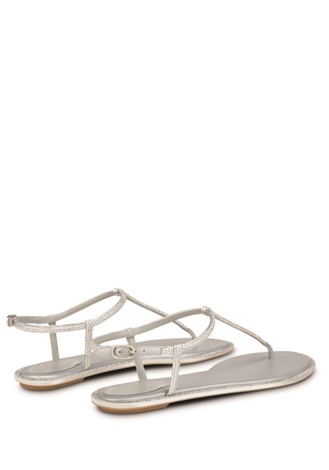 Grey Diana Low Jewel Sandals RENE' CAOVILLA | C11574-010-R001V232