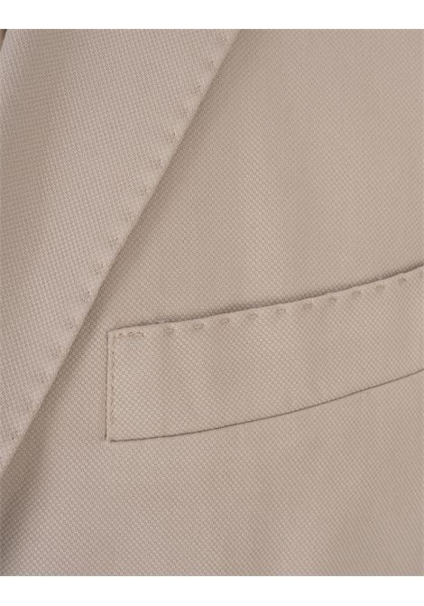 Beige Oxford Cotton Blazer RUSSO CAPRI | 3111/0033