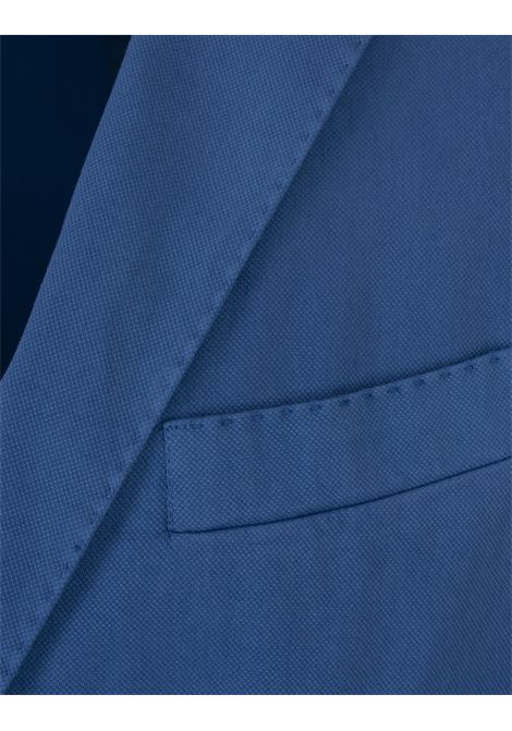 Cobalt Blue Oxford Cotton Blazer RUSSO CAPRI | 3111/0042