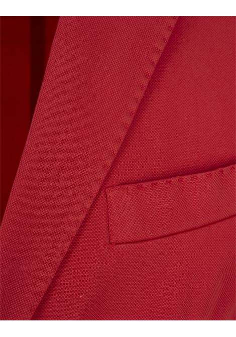 Red Oxford Cotton Blazer RUSSO CAPRI | 3111/0066