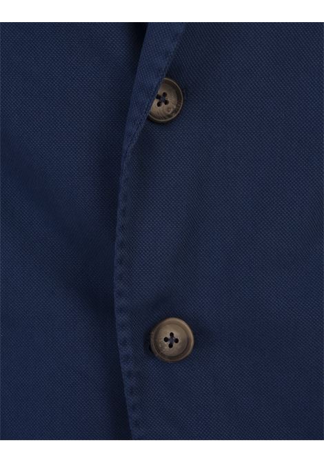 Night Blue Oxford Cotton Blazer RUSSO CAPRI | 3111/0072