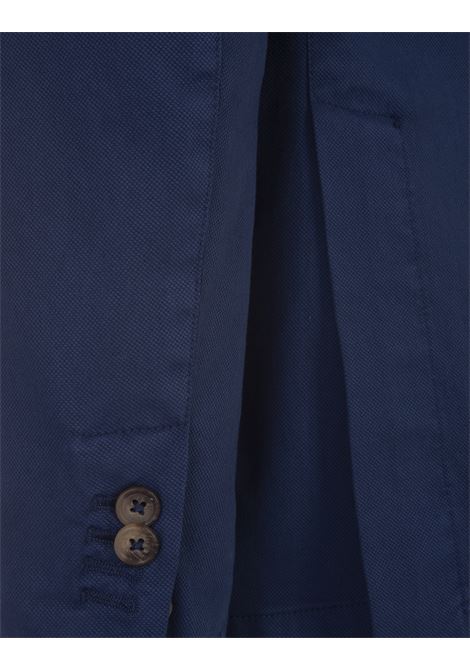 Night Blue Oxford Cotton Blazer RUSSO CAPRI | 3111/0072