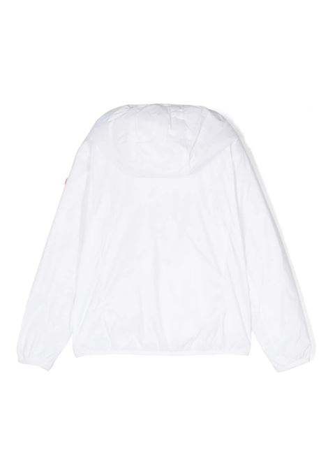 White Shilo Windbreaker Jacket SAVE THE DUCK KIDS | J31133X-GIRE1800000
