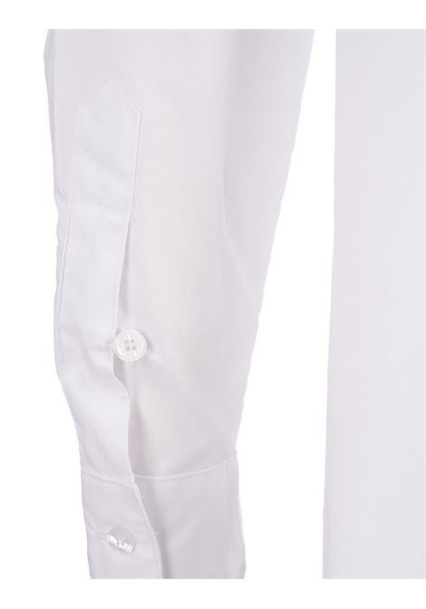 Over Fit Shirt In White Poplin STELLA JEAN | SS24SJB7270001