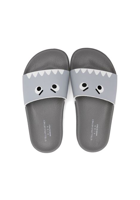 Shark Grey Slippers STELLA MCCARTNEY KIDS | TU0P86-Z1161905