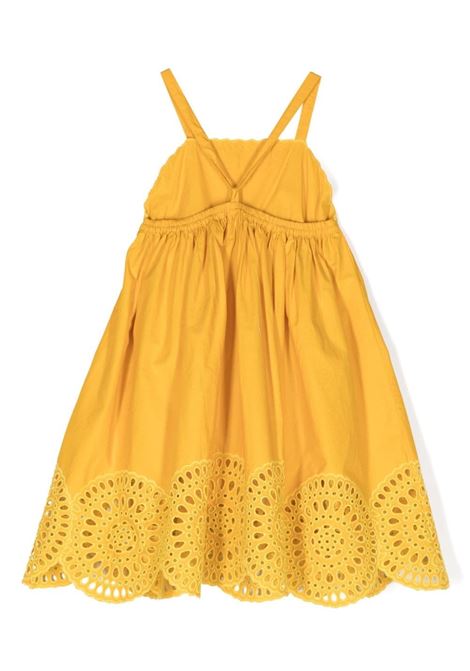 Yellow Sangallo Cami Dress STELLA MCCARTNEY KIDS | TU1B92-Z1594230