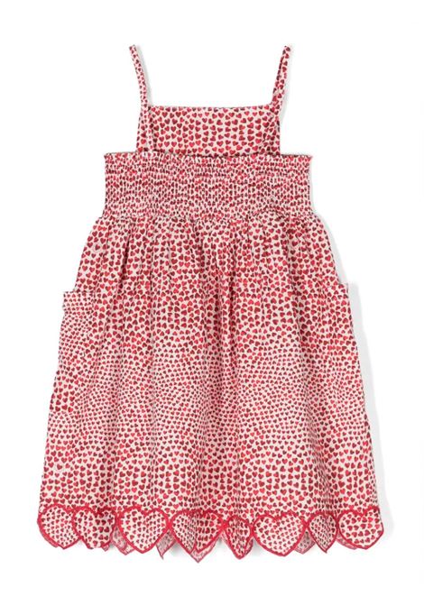 Hearts High Summer All-Over Dress in Cotton STELLA MCCARTNEY KIDS | TU1D82-Z1838101RO