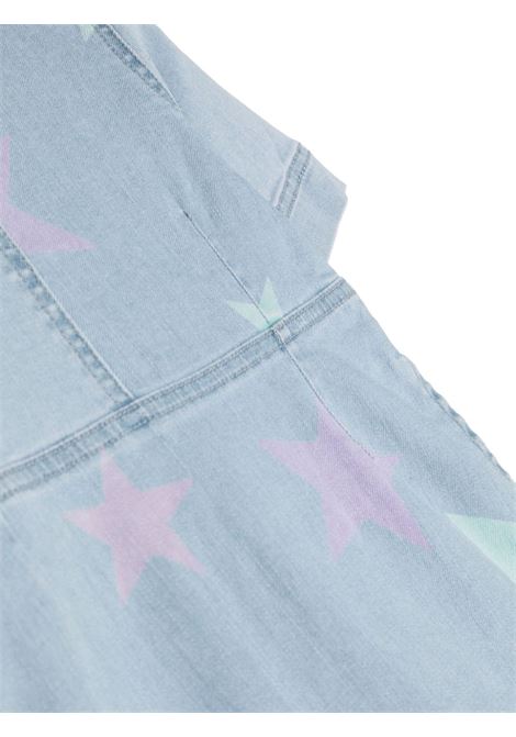 Denim T-Shirt Dress With Star Print STELLA MCCARTNEY KIDS | TU1E81-Z0863600MC