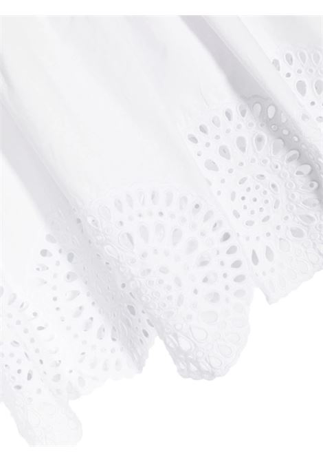 White Sangallo Sleeveless Dress STELLA MCCARTNEY KIDS | TU1F82-Z1594101