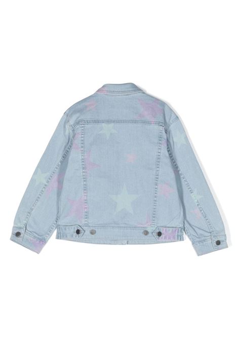 Denim Jacket With Star Print STELLA MCCARTNEY KIDS | TU2B17-Z0863600MC