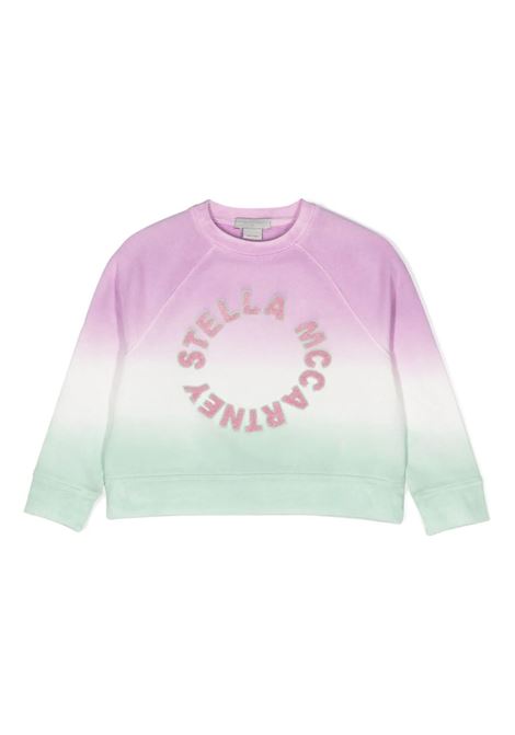Ombr? Sweatshirt With Logo STELLA MCCARTNEY KIDS | TU4B00-Z0499999