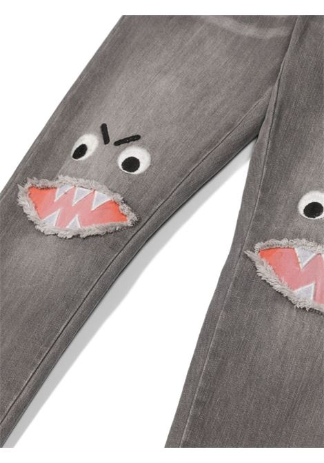 Shark Face Ripped Skinny Jeans STELLA MCCARTNEY KIDS | TU6R10-Z0746907