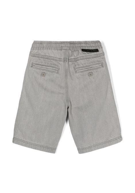 Grey Cotton Bermuda Shorts STELLA MCCARTNEY KIDS | TU6R89-Z0746807