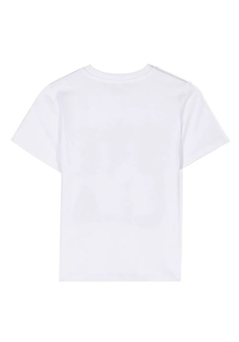 STELLA Shark Print T-Shirt In White STELLA MCCARTNEY KIDS | TU8P51-Z0434101