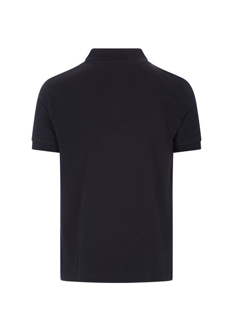 Navy Blue Piqu? Slim Fit Polo Shirt STONE ISLAND | 80152SC17A0020