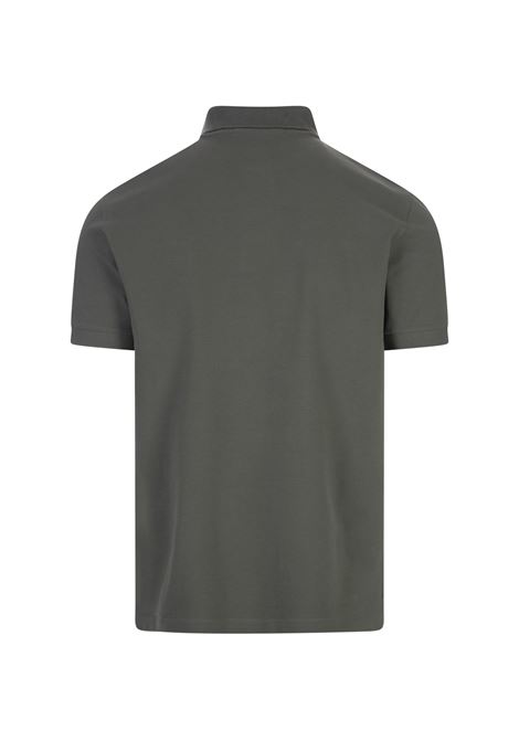 Green Piqu? Slim Fit Polo Shirt STONE ISLAND | 80152SC17V0059