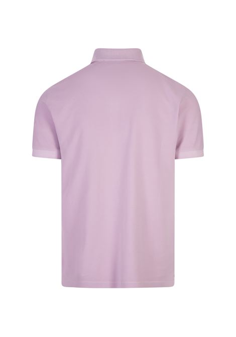 Pink Pigment Dyed Slim Fit Polo Shirt STONE ISLAND | 80152SC67V0080
