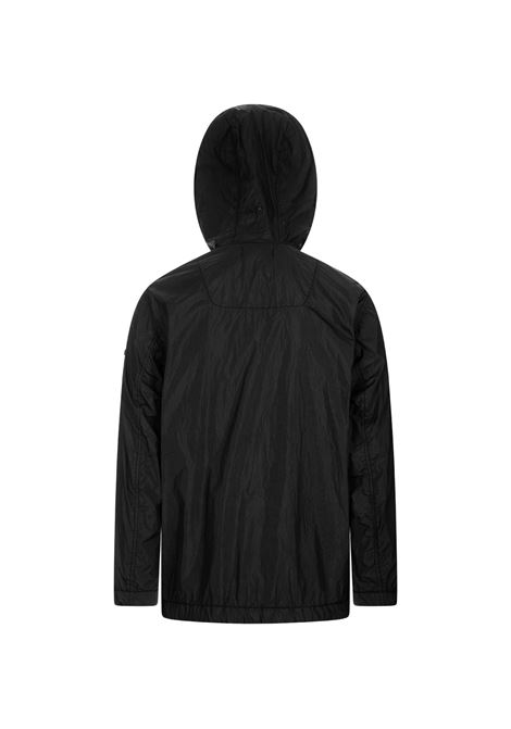 Garment Dyed Crinkle Reps R-NY Lightweight Jacket In Black STONE ISLAND | 801540922V0029