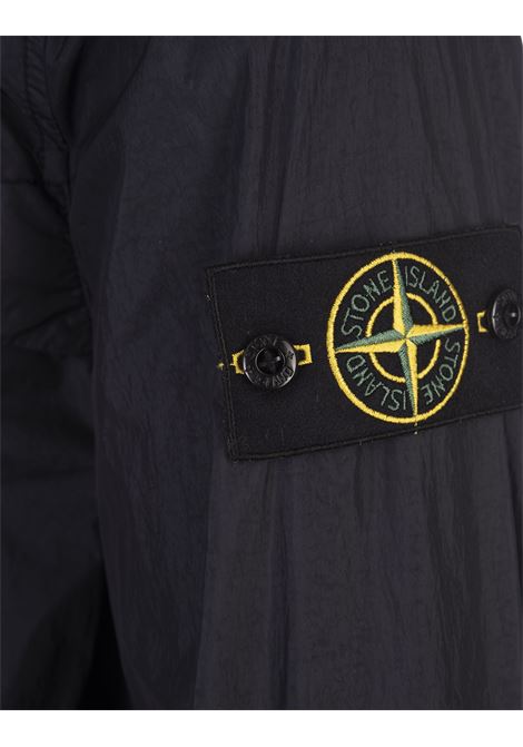 Giubbotto Garment Dyed Crinkle Reps R-NY In Blu Navy STONE ISLAND | 801541022V0020