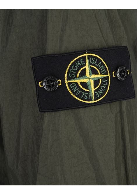 Garment Dyed Crinkle Reps R-NY Jacket In Green STONE ISLAND | 801541022V0059