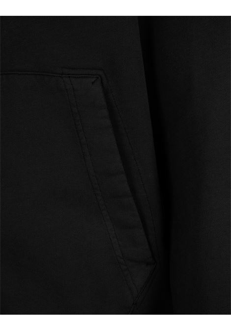 Black Sweatshirt with Zip STONE ISLAND | 801564351A0029