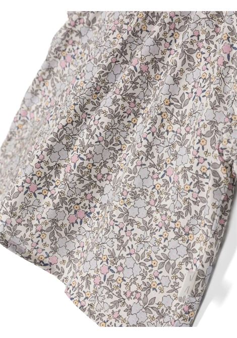 Voile Shirt With Multicolor Flower Print TEDDY & MINOU | E24CI008C4114404