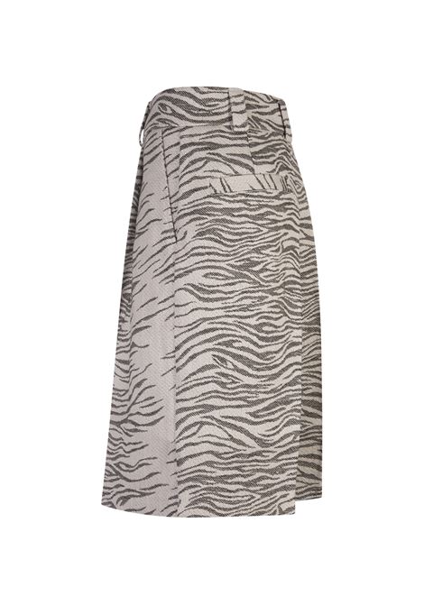 Le Short Navega In Zebra Jacquard JACQUEMUS | 246PA114-16899BO