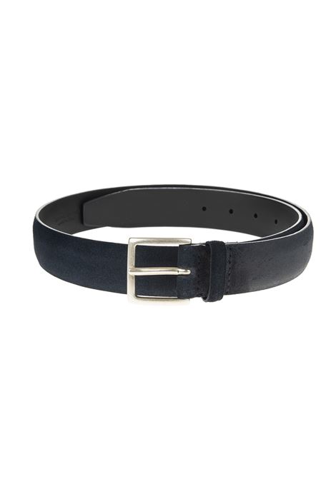Night Blue 3.5 CM Suede Cloudy Belt ORCIANI | U07664-CLONOT