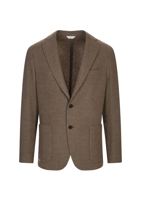 K-Jacket Marrone In Lana e Cashmere BOGLIOLI | N1302E-FB40110560
