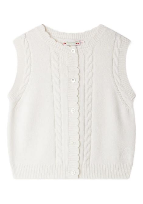 Cardigan Senza Maniche Jobolene Bianco BONPOINT | P05GCAK00019002