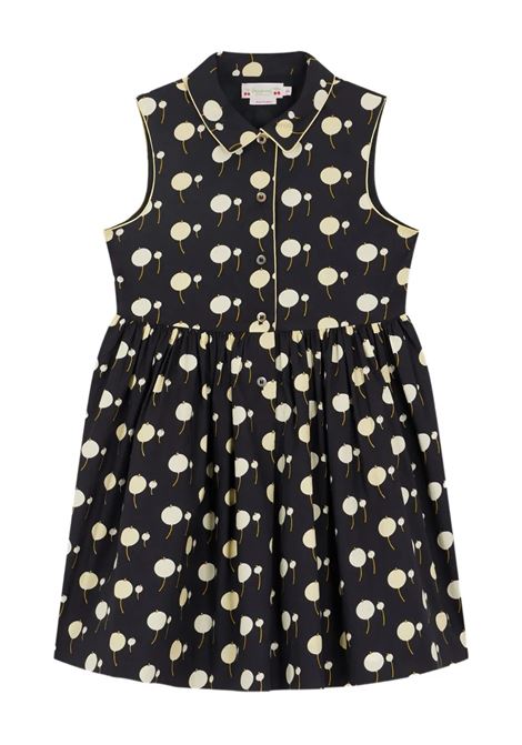 Vestito Anne Con Stampa Digitale in Falso Nero BONPOINT | P05GDRW00022699A